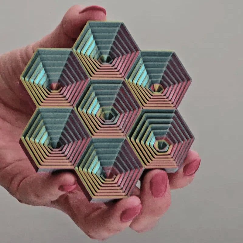 Honeycomb Fidget Toy - Hexagonal Anti-Stress Toy