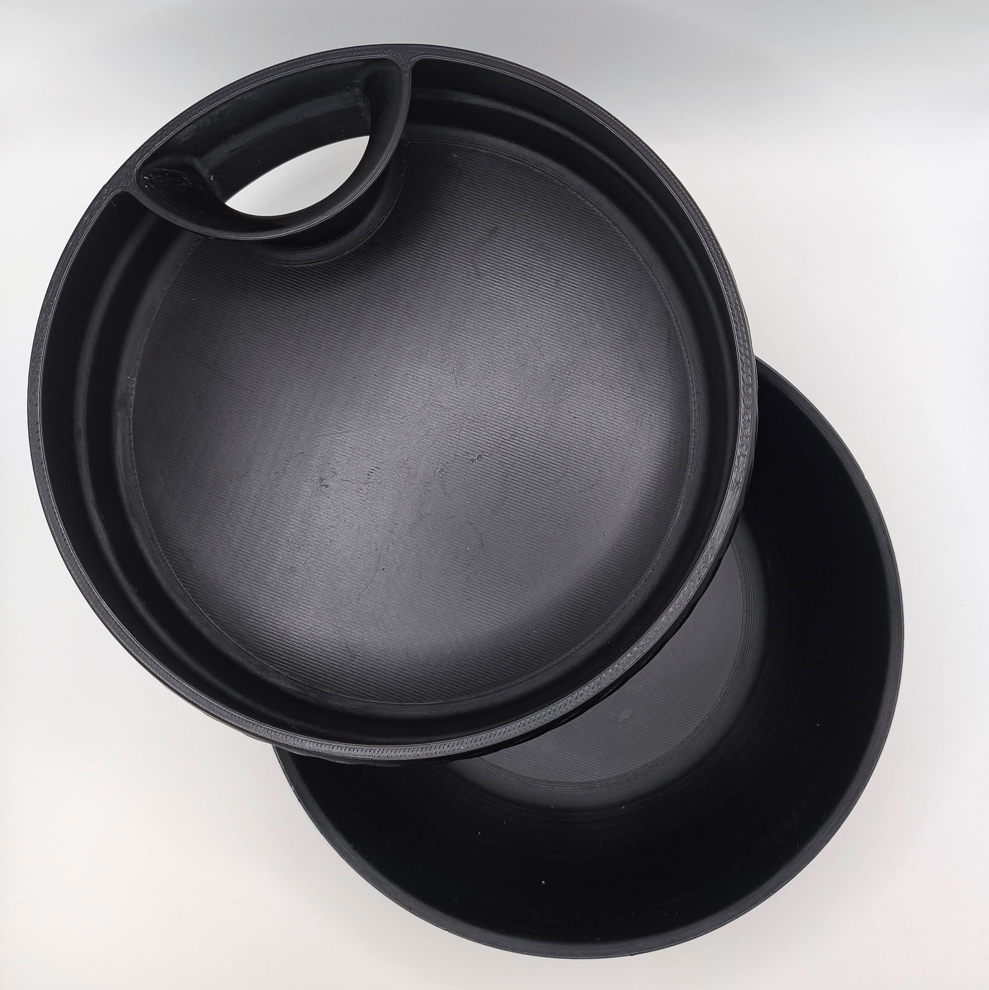 Snack Bowl with Shell Compartment - Thumbnail 3