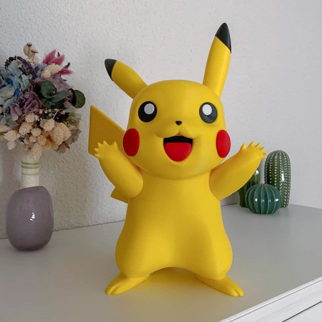 Life-Size Pikachu - 3D Multicolor Collectible Figure - Image 1