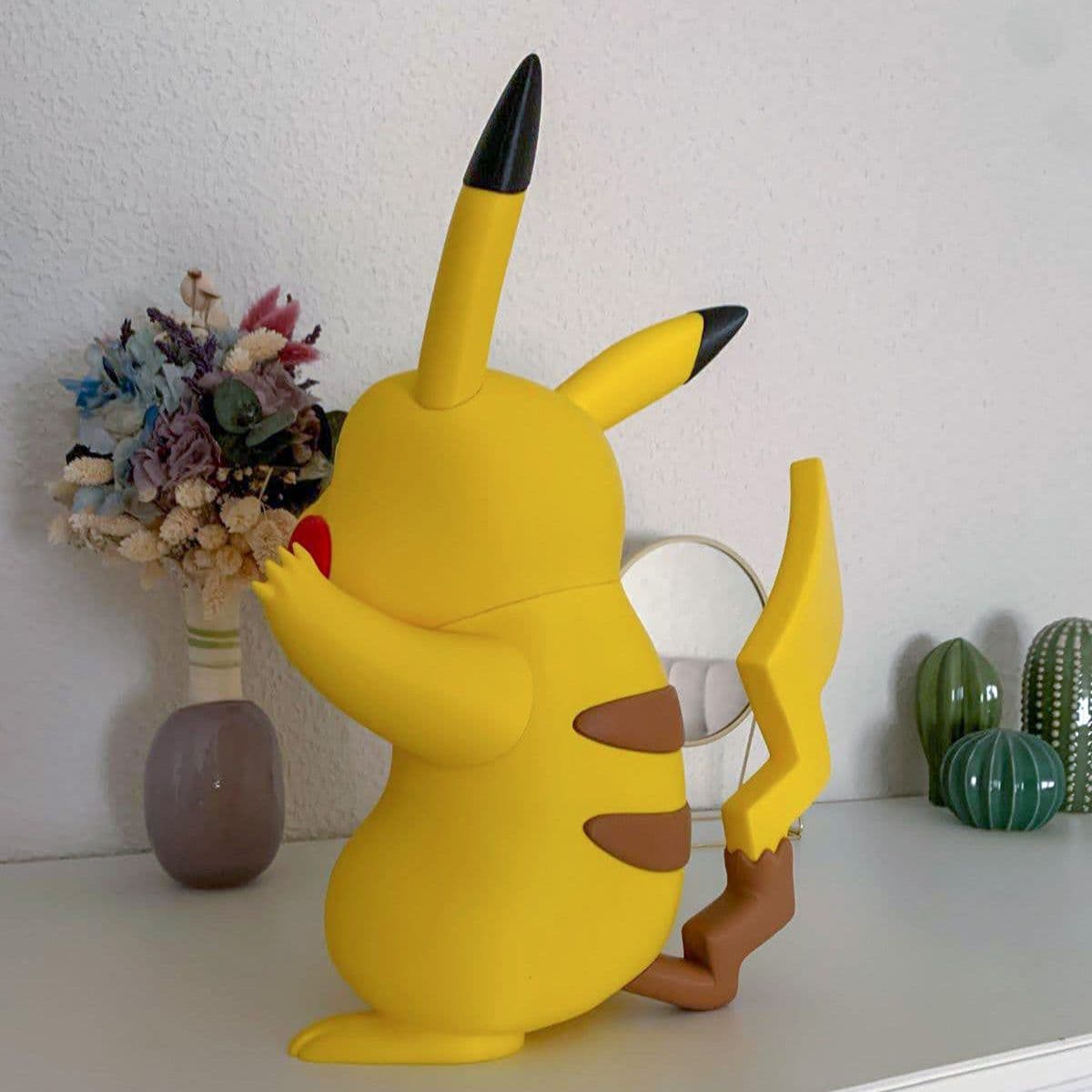 Life-Size Pikachu - 3D Multicolor Collectible Figure - Thumbnail 2
