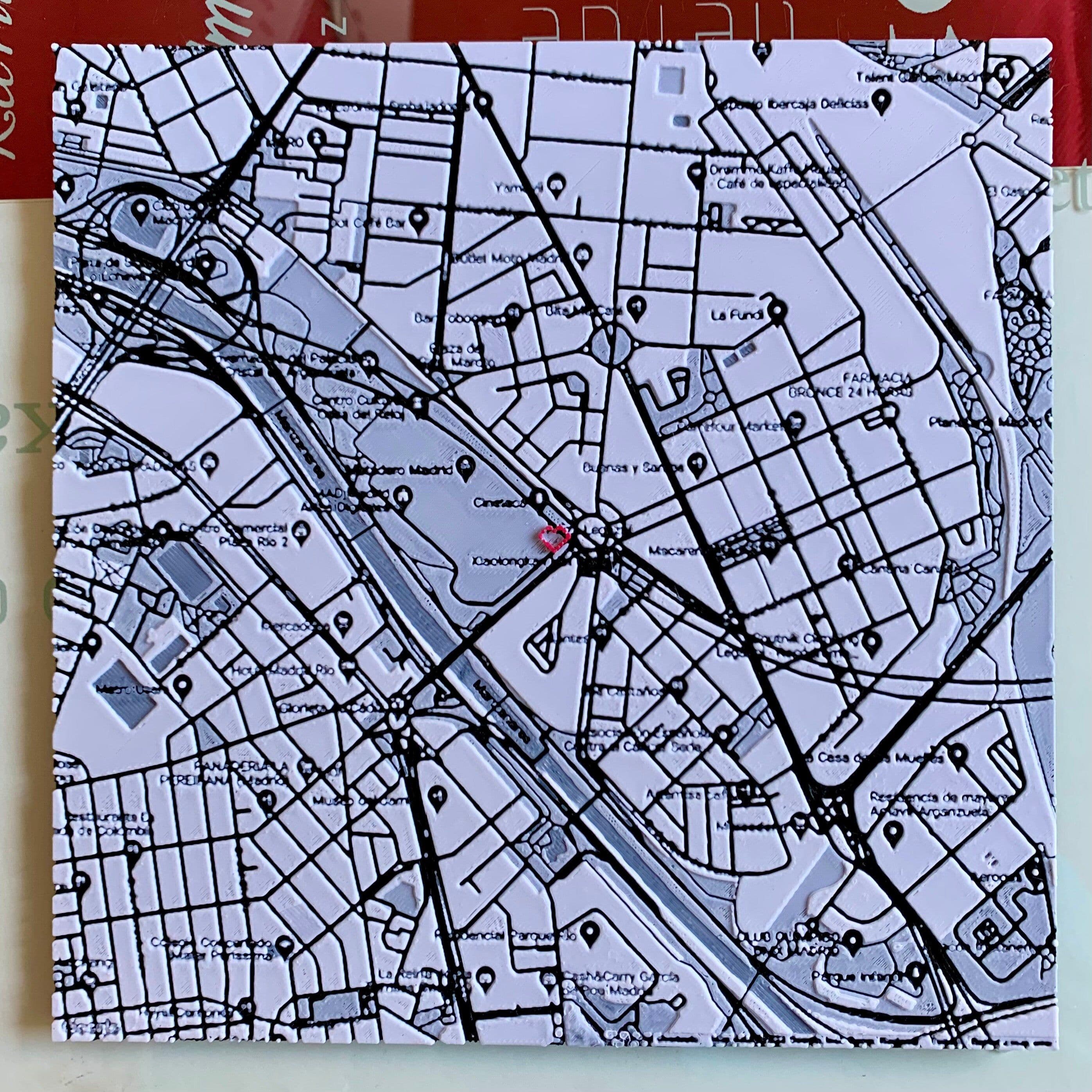 Personalized Relief Map – Your Special Place in 3D - Thumbnail 2