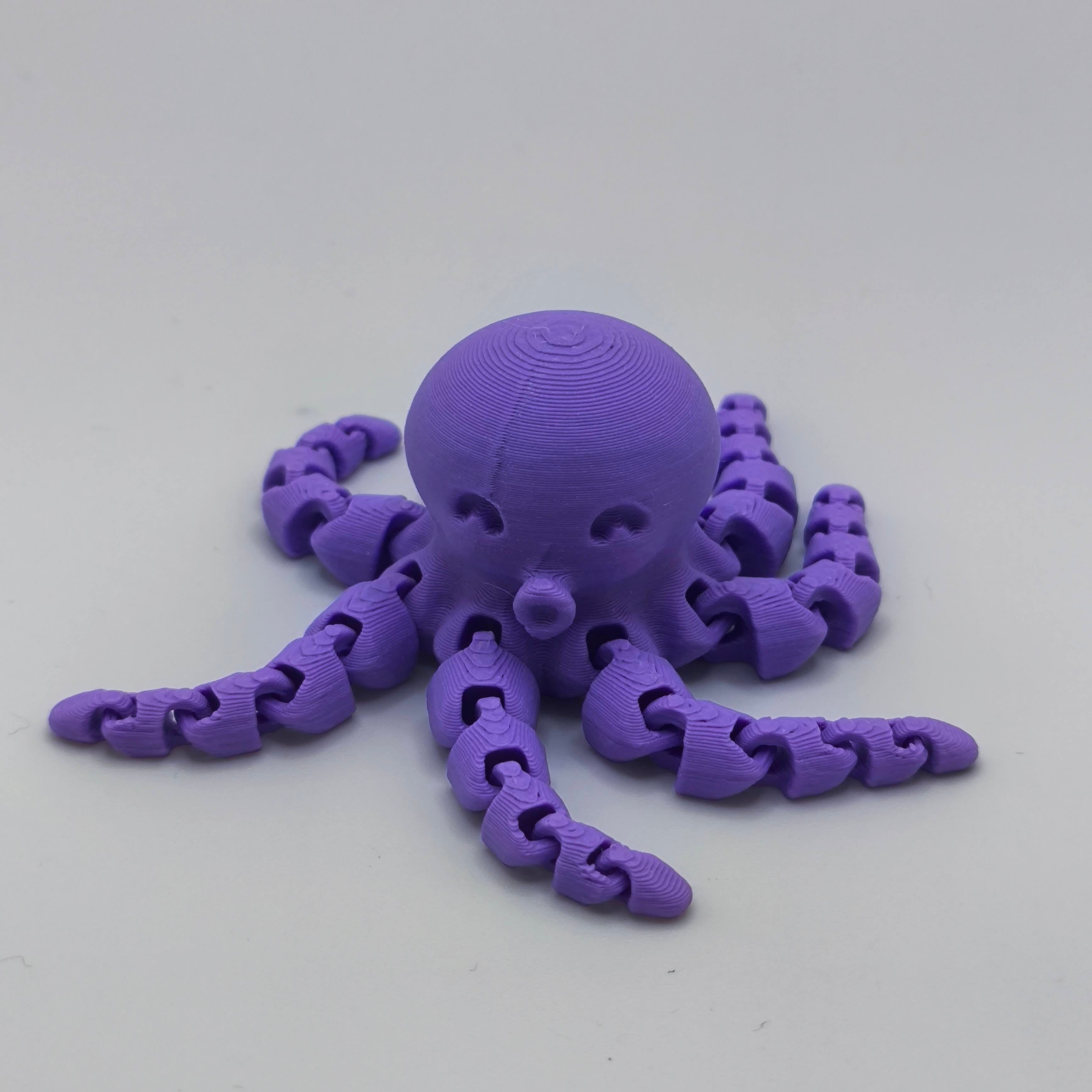 Articulated Octopus Pen Topper