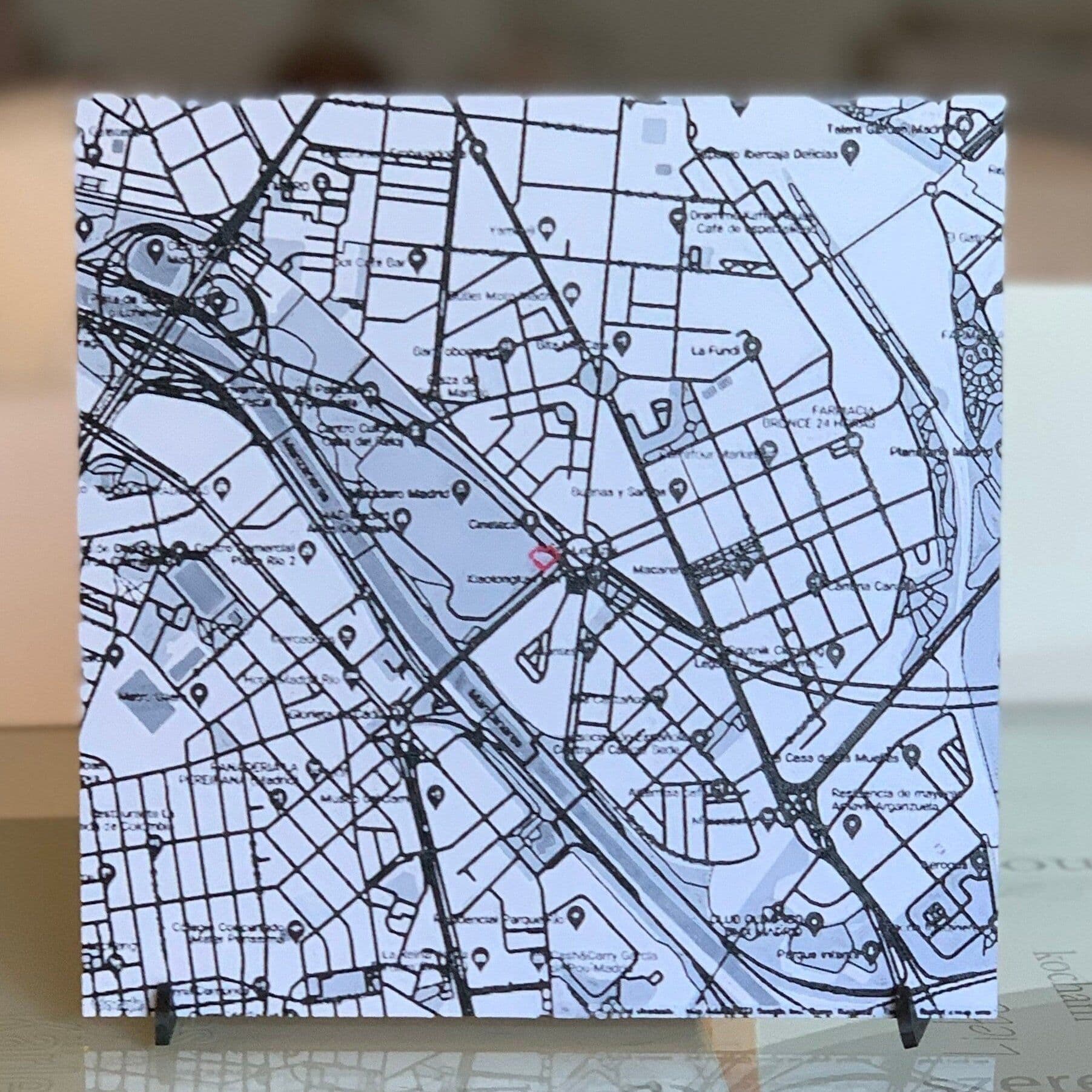 Custom 3D Topographic Map - Valentine's Gift - Image 1