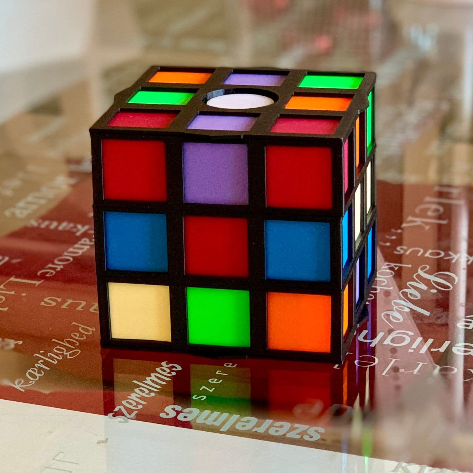 Rubik's Cube Tic Tac Toe - Puzzle