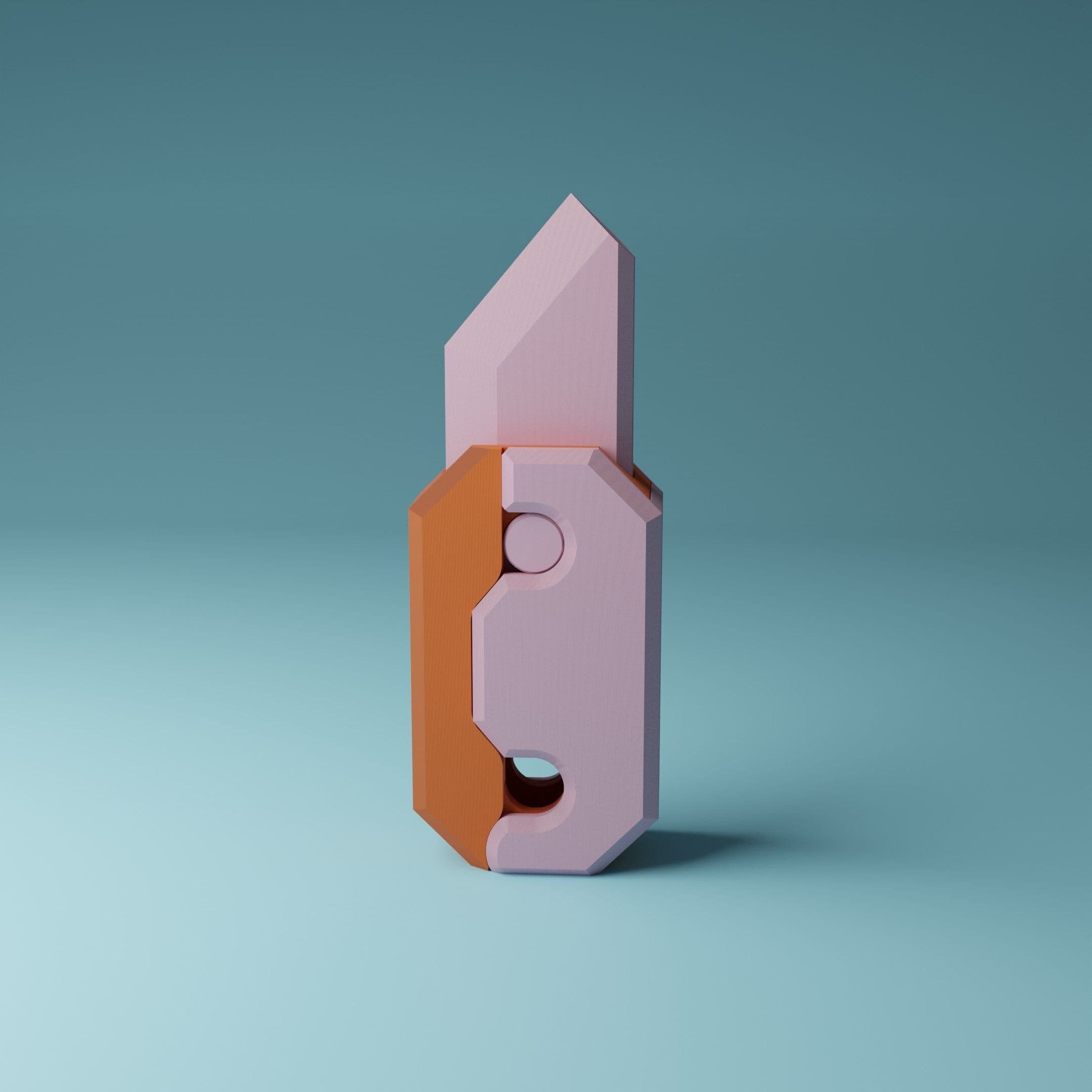 Fidget Gravity Knife - Anti-Stress Toy - Thumbnail 6