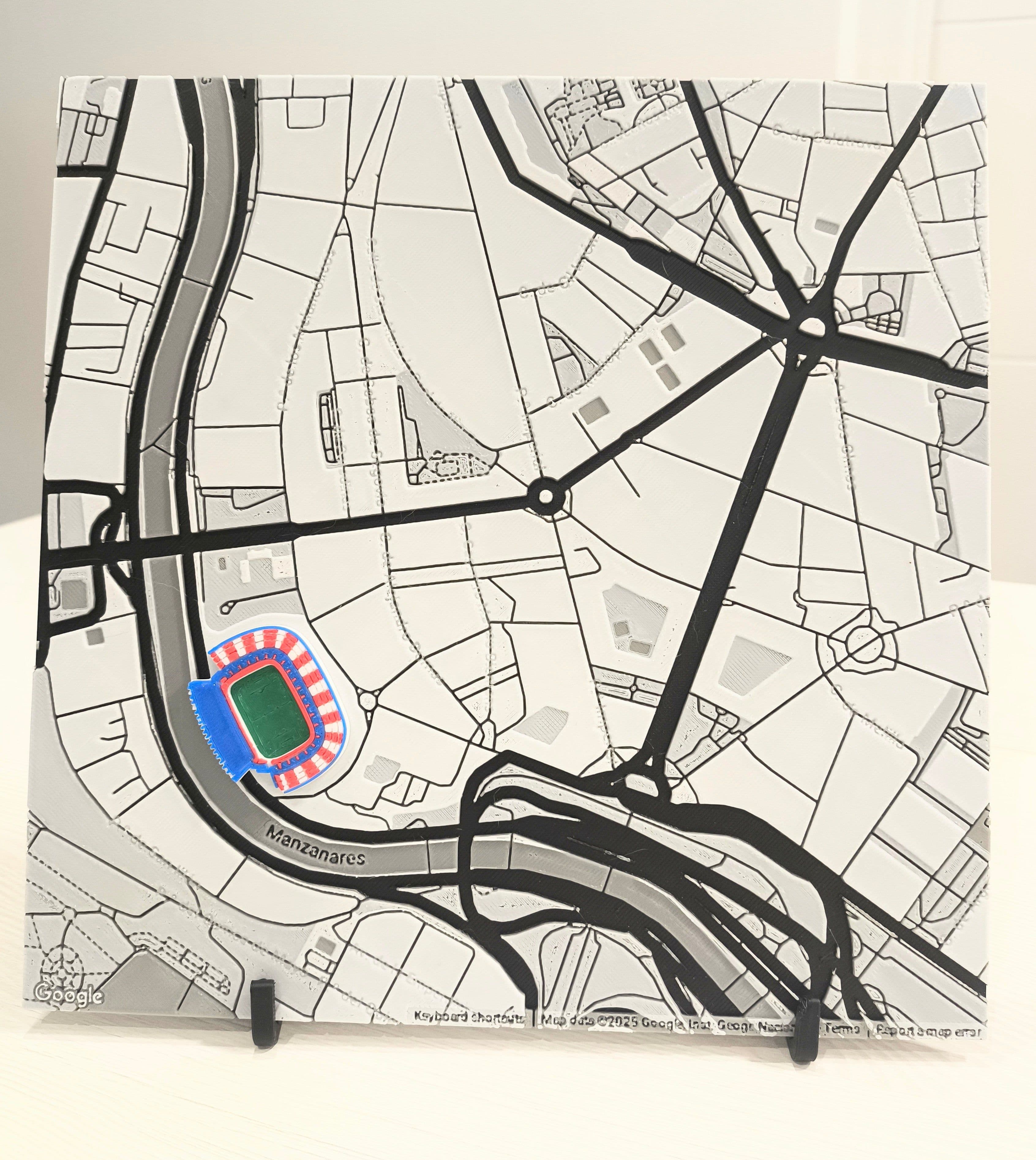 Personalized Football Stadium Map